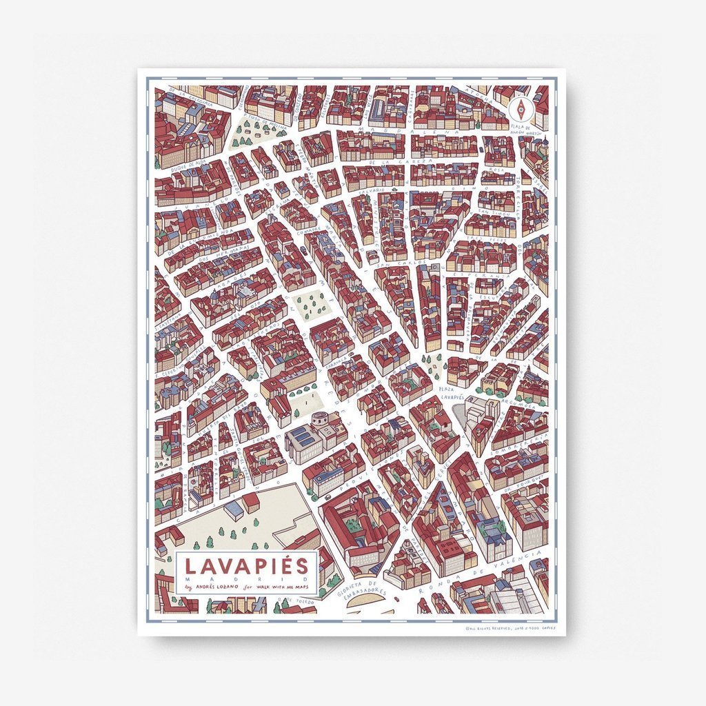 Madrid Maps | El Moderno Concept Store