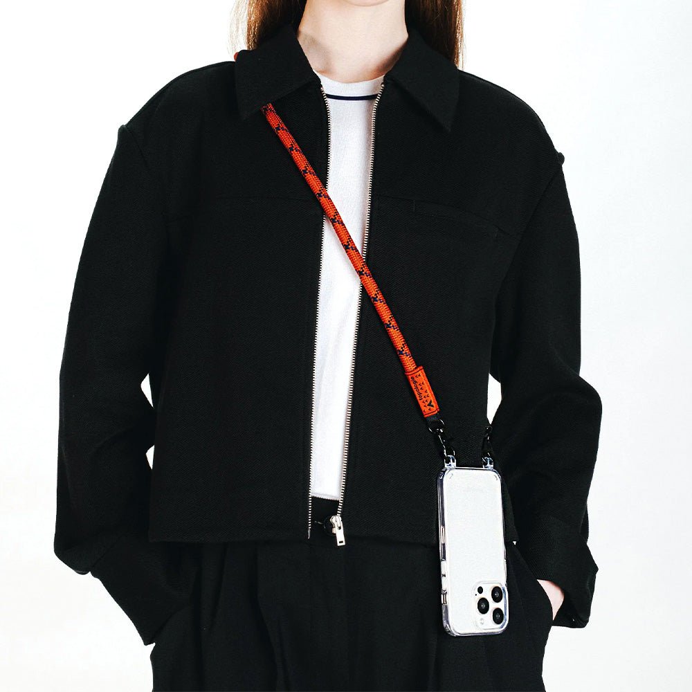 10mm Rope Strap Black Reflective