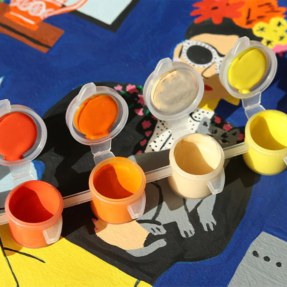 Kit de peinture par numéros - La fille chat