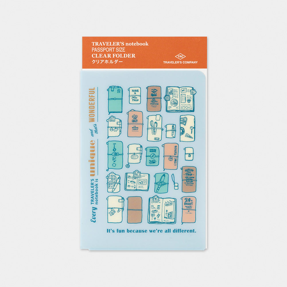 Clear Folder 2027 - Passport Size
