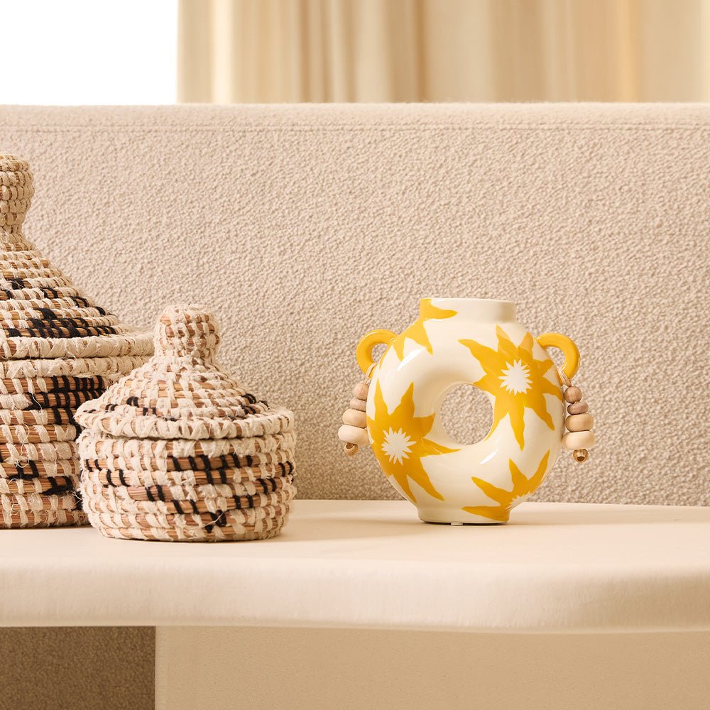 Vase Silvia Golden Glow