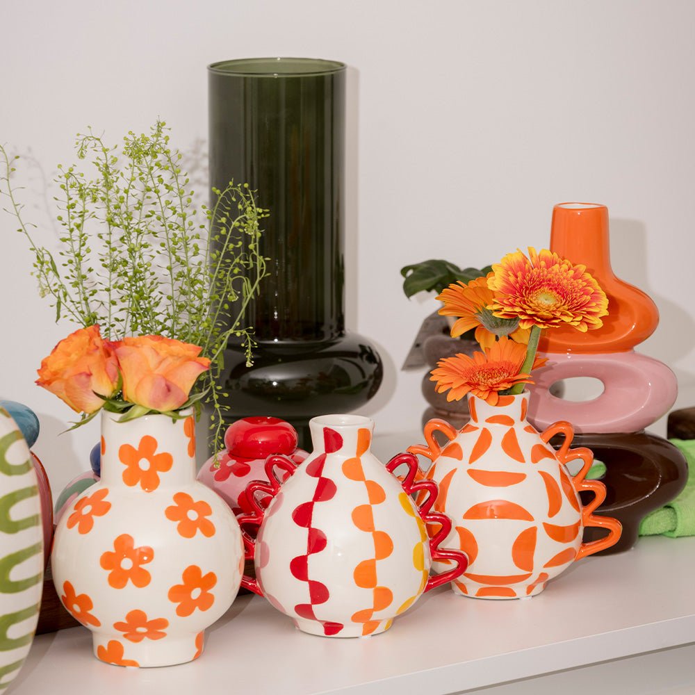 Vase Gaspar - Marguerites dansantes