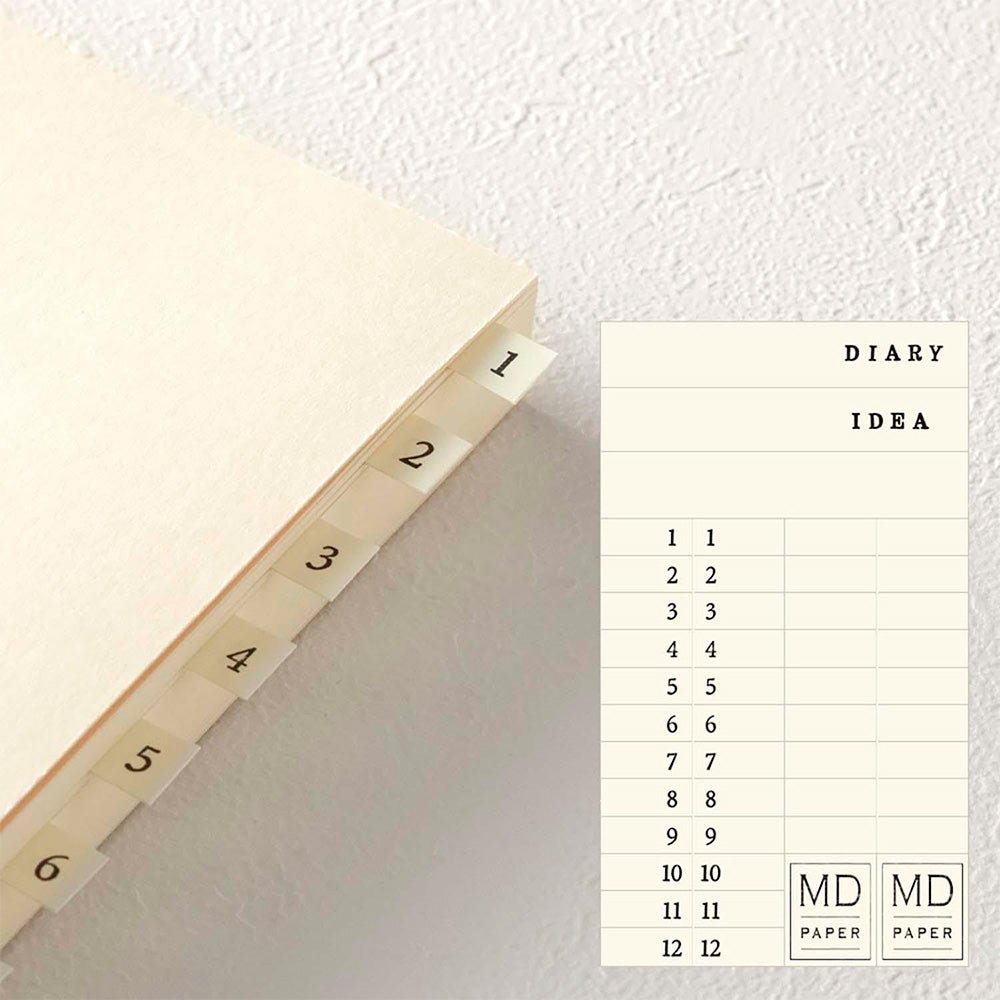 Carnet MD A5 Codex 1 jour 1 page blanc