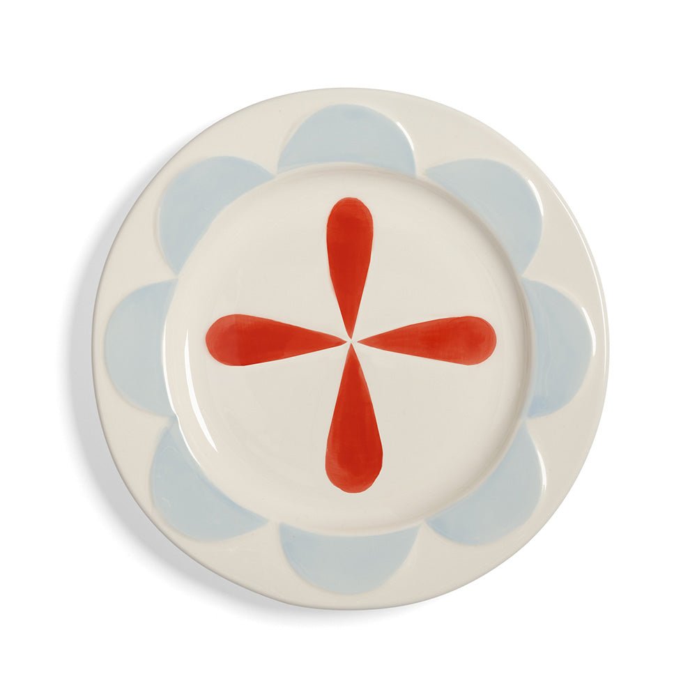 Plate Folk Small (set of 4)