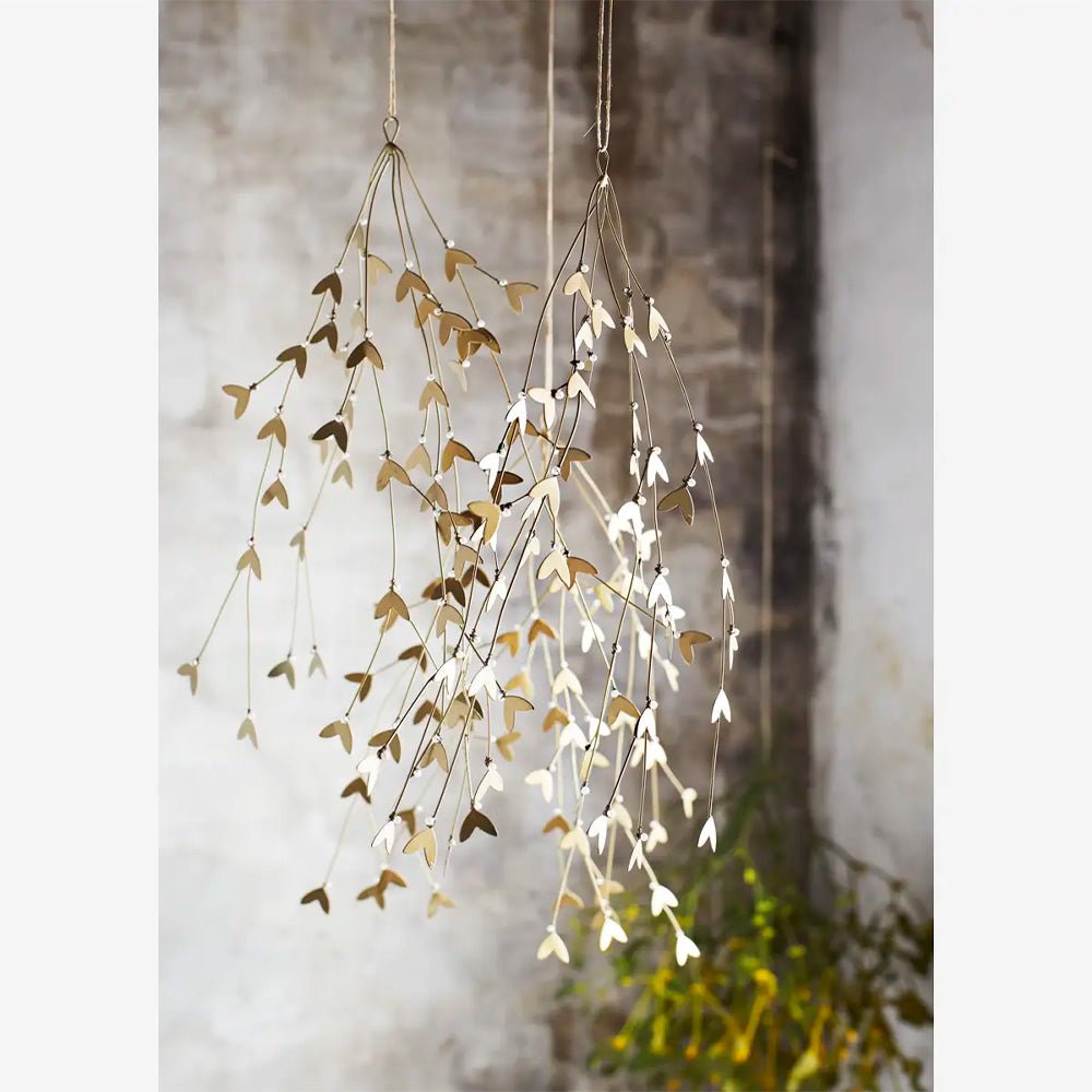 Iron Mistletoe Ant. Brass