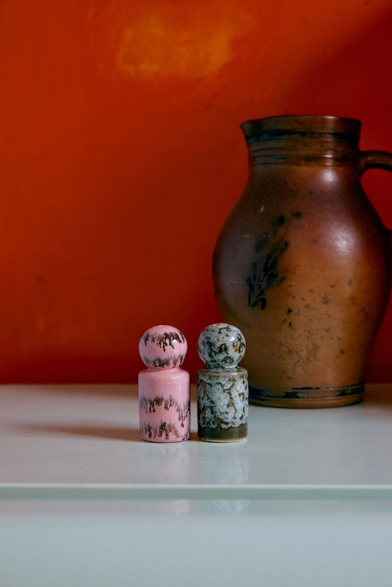 70s Ceramics: Pepper & Salt Baroque