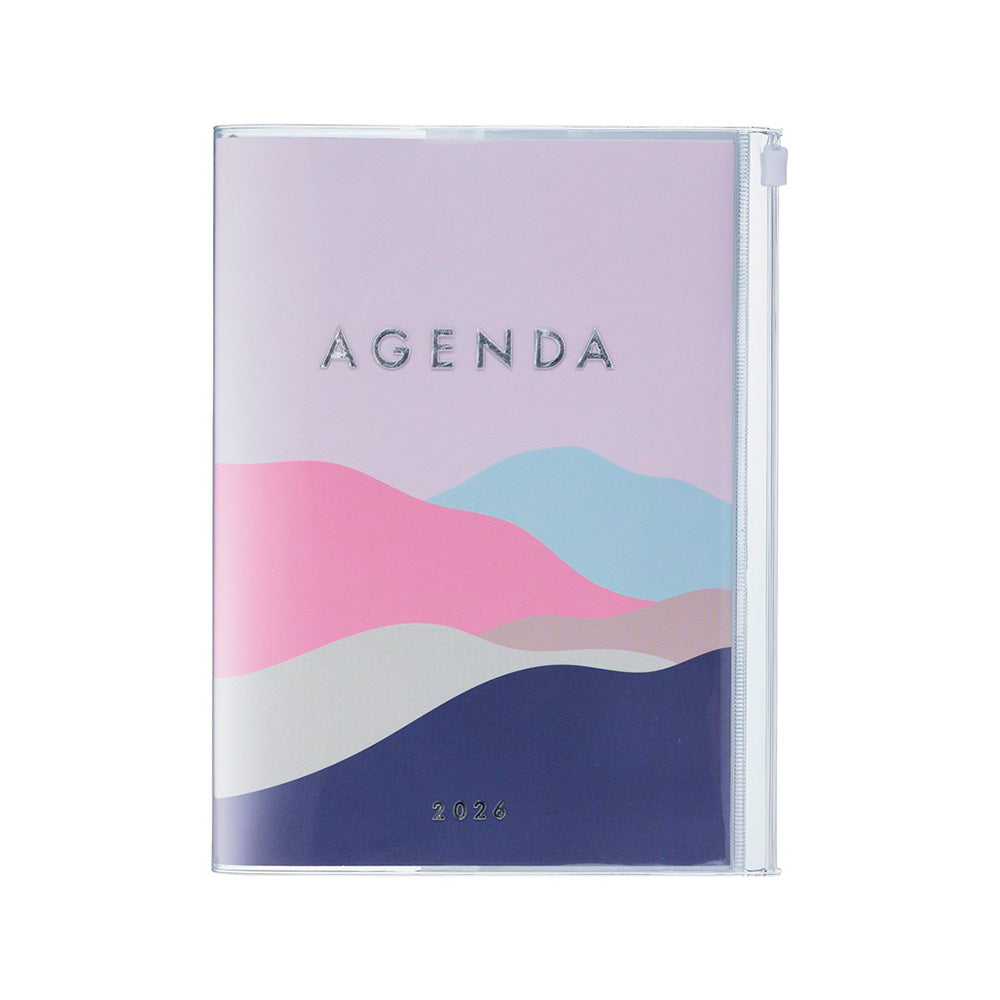 Agenda A5 2026 Montagne Rose