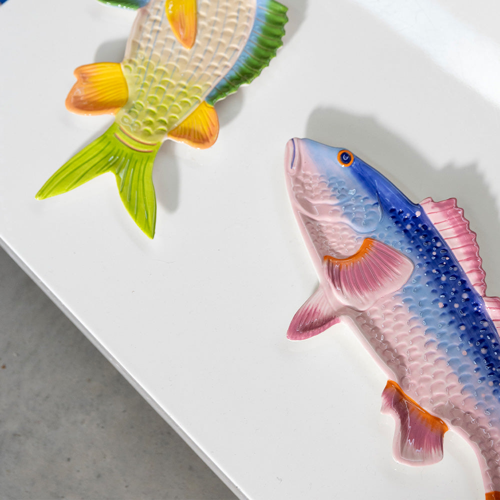 Plat de poisson perche