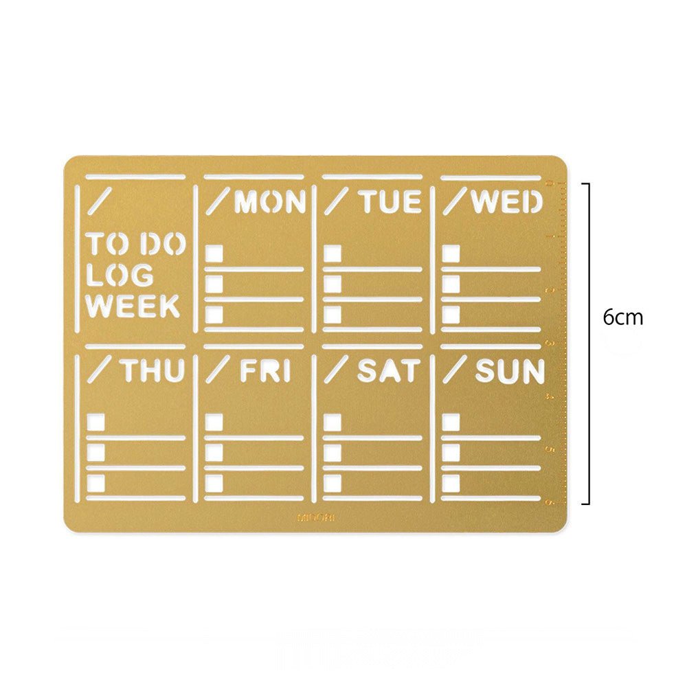 Modèle de bloc hebdomadaire