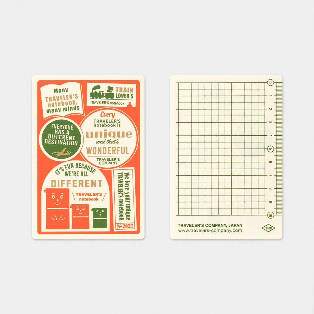 Plastic Sheet 2027 - Passport Size