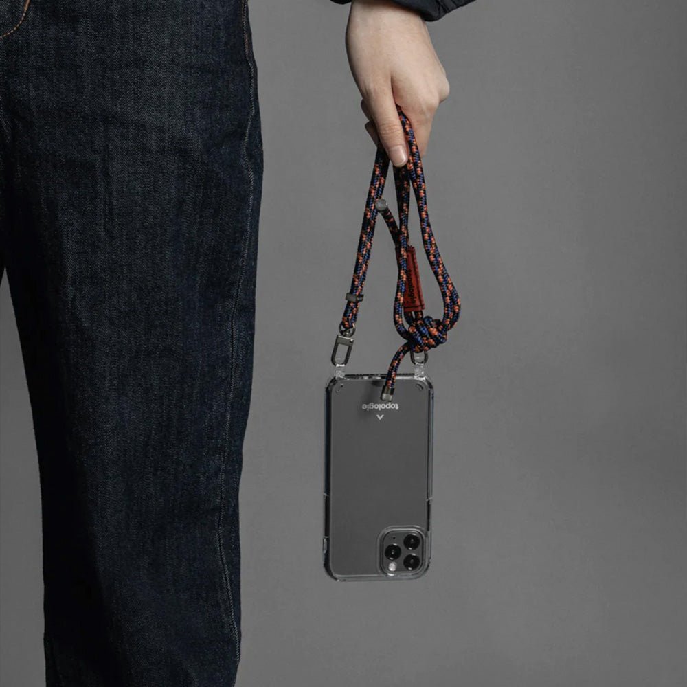 6mm Rope Strap Navy Orange