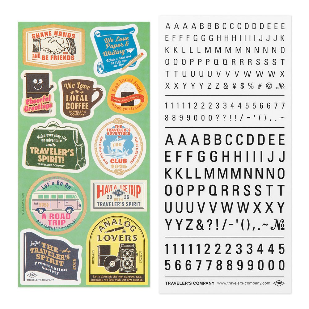 Customized Sticker Set for Diary 2026