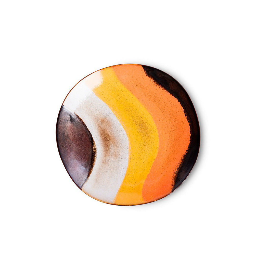 70s Ceramics: Side Plates - Retro Wave