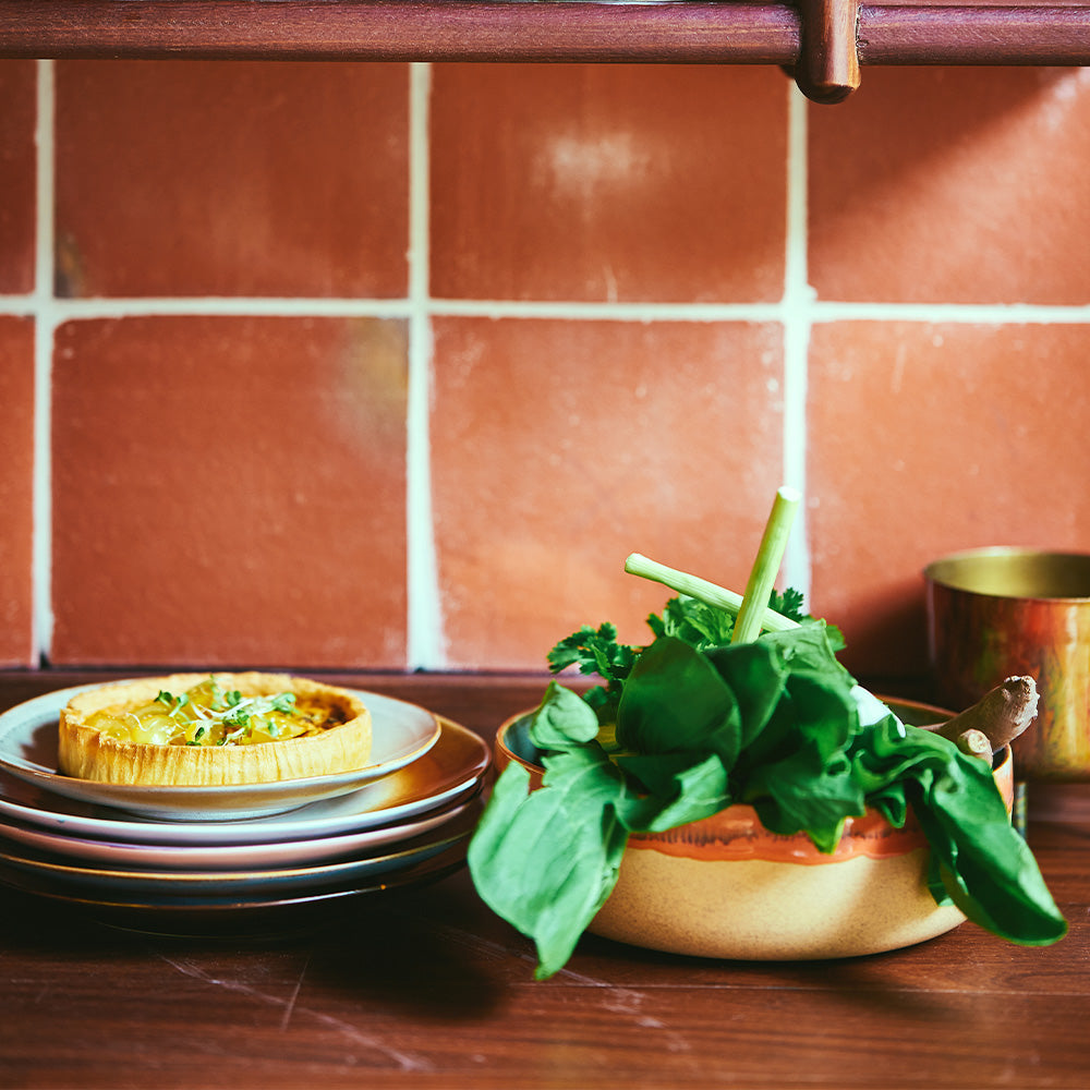 70s Ceramics: Dinner Plate - Supernova