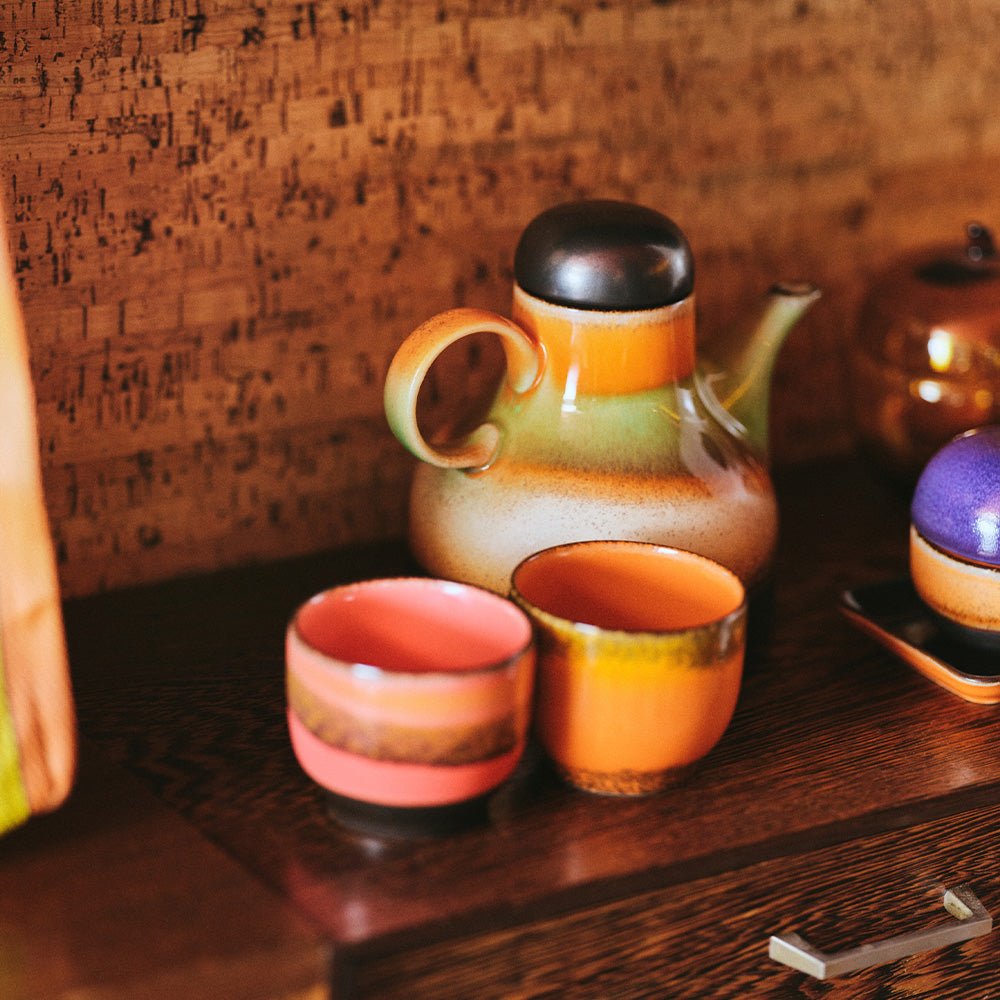 70s Ceramics Coffe Pot Morning