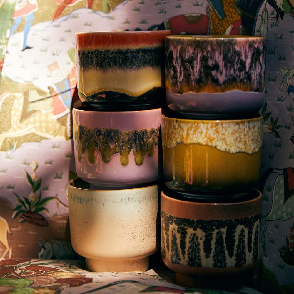 70s Ceramics: Scented Candle - Tulum