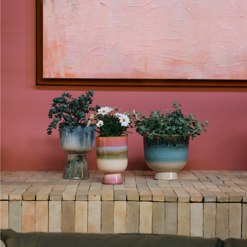 Retro Flower Pot - Rosefield