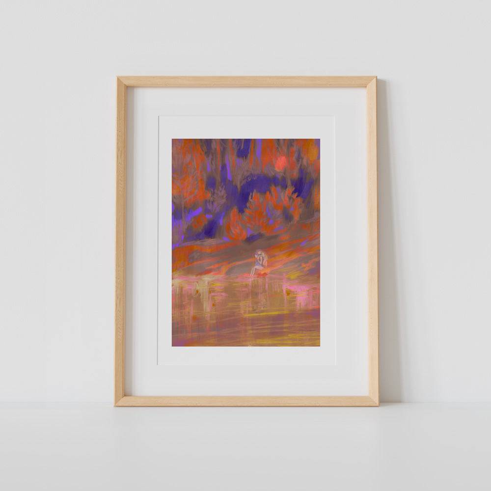 Impression Giclée d'Aout
