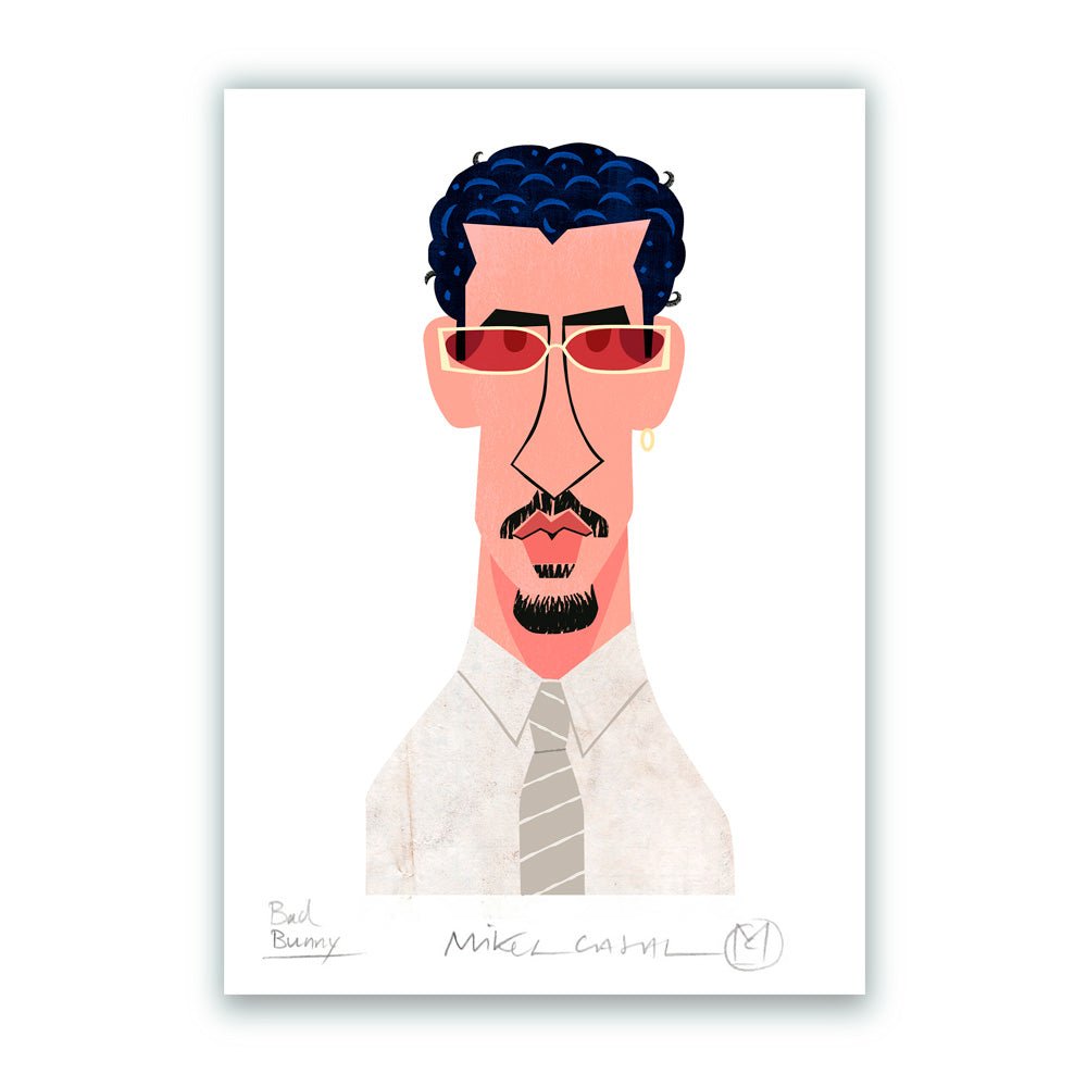Bad Bunny Impression Giclée
