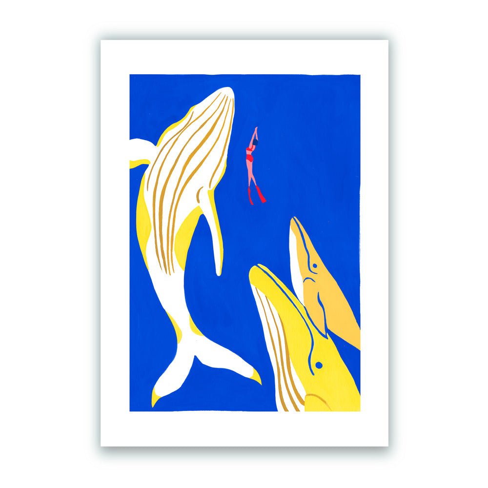 Baleine Impresión Giclée