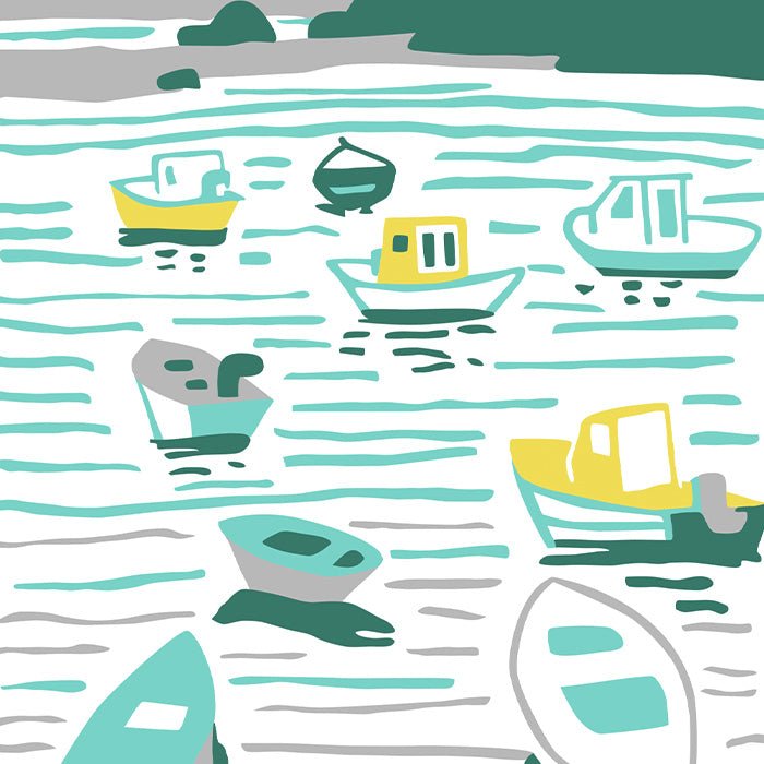 Barcas Impresión Giclée