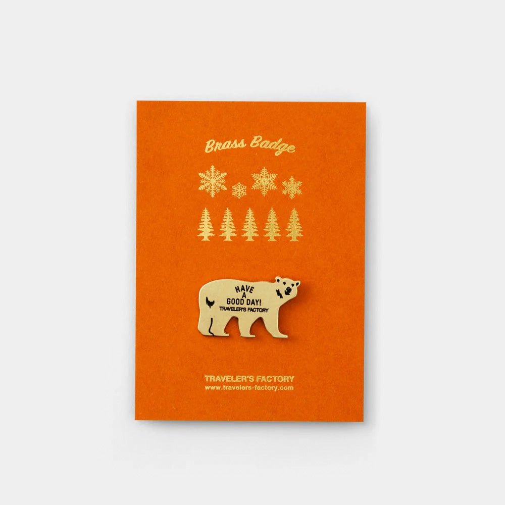 TF Oso Broche de Latón