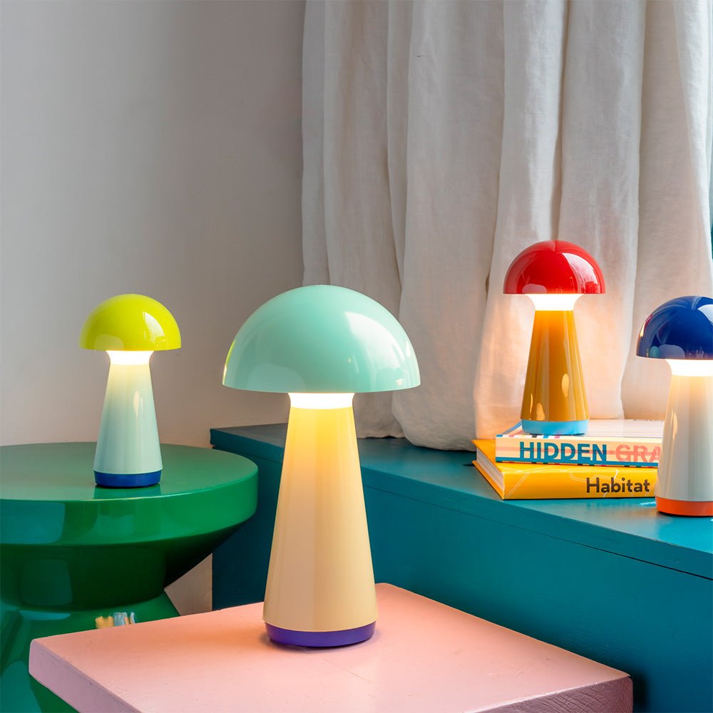 Lámpara de Mesa Bobbi Amarillo