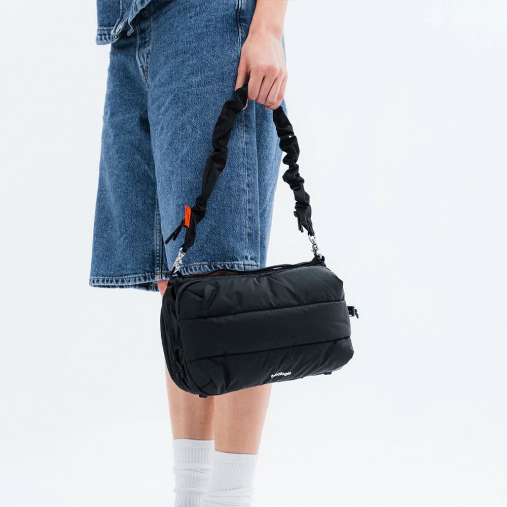 Bouteille Sacoche Grande Puffer Noire