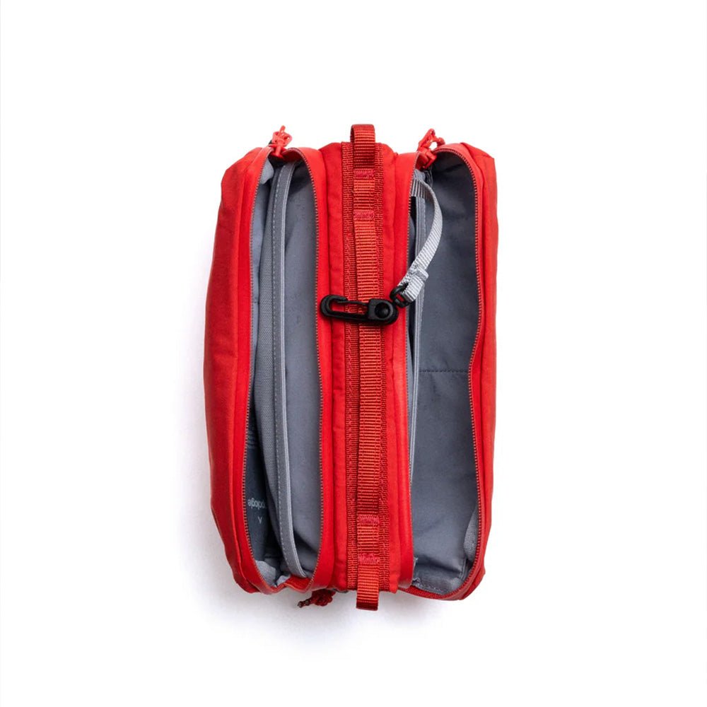Bouteille Sacoche Medium Rouge Tech satin