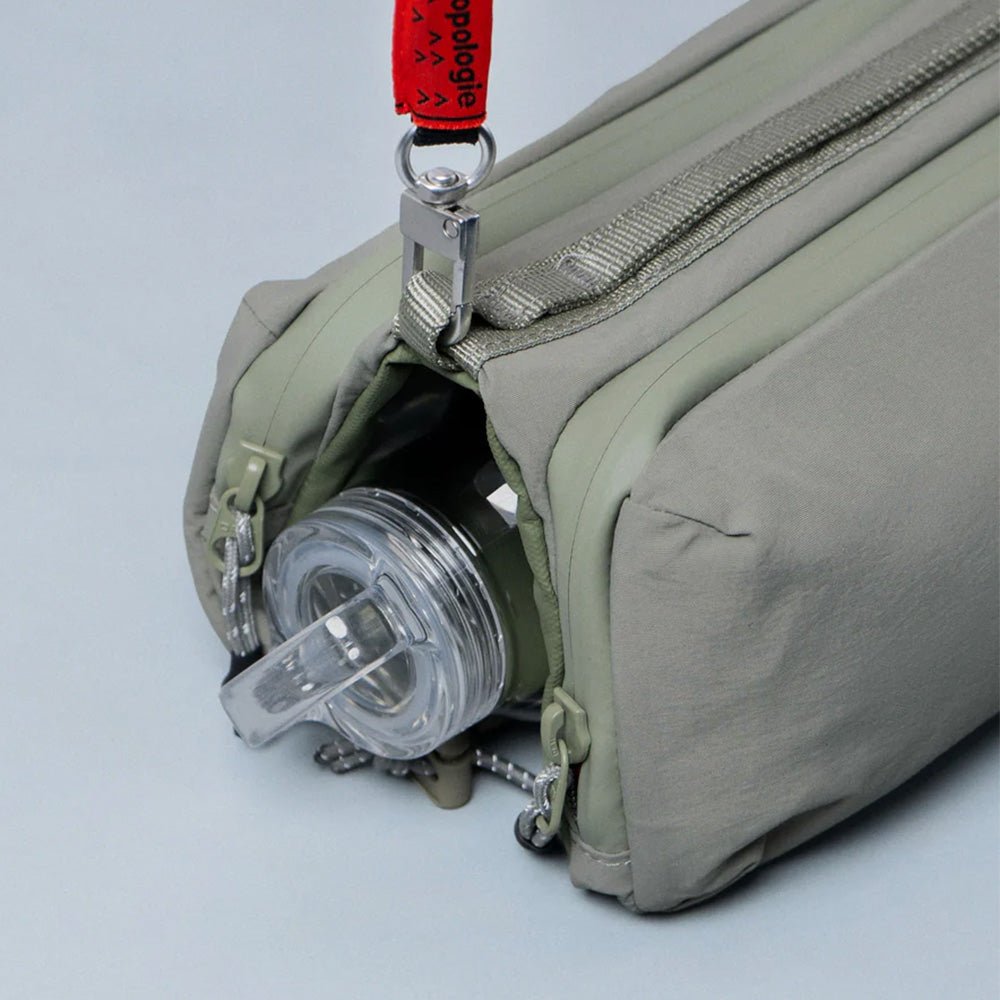 Bottle Sacoche Medium Moss Papery