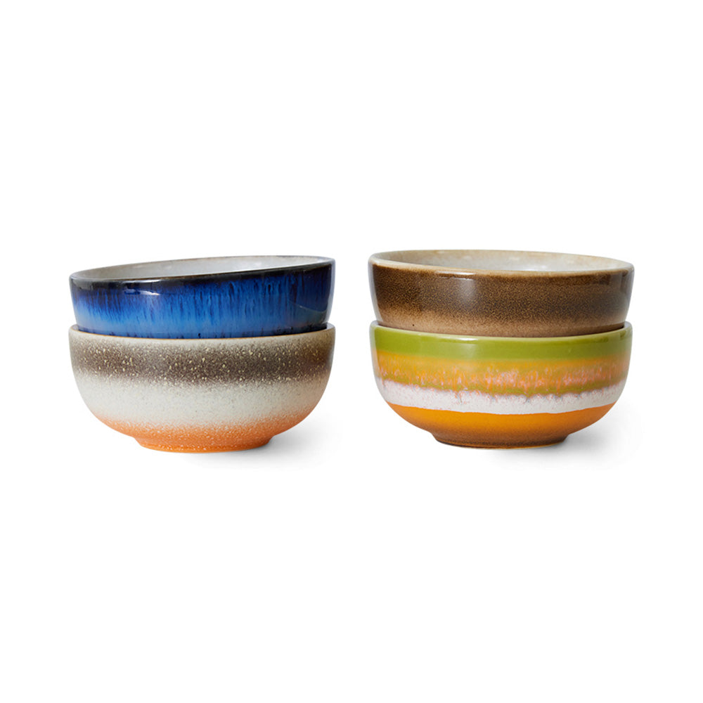 70s Ceramics: XS Bowls Sierra (set of 4)