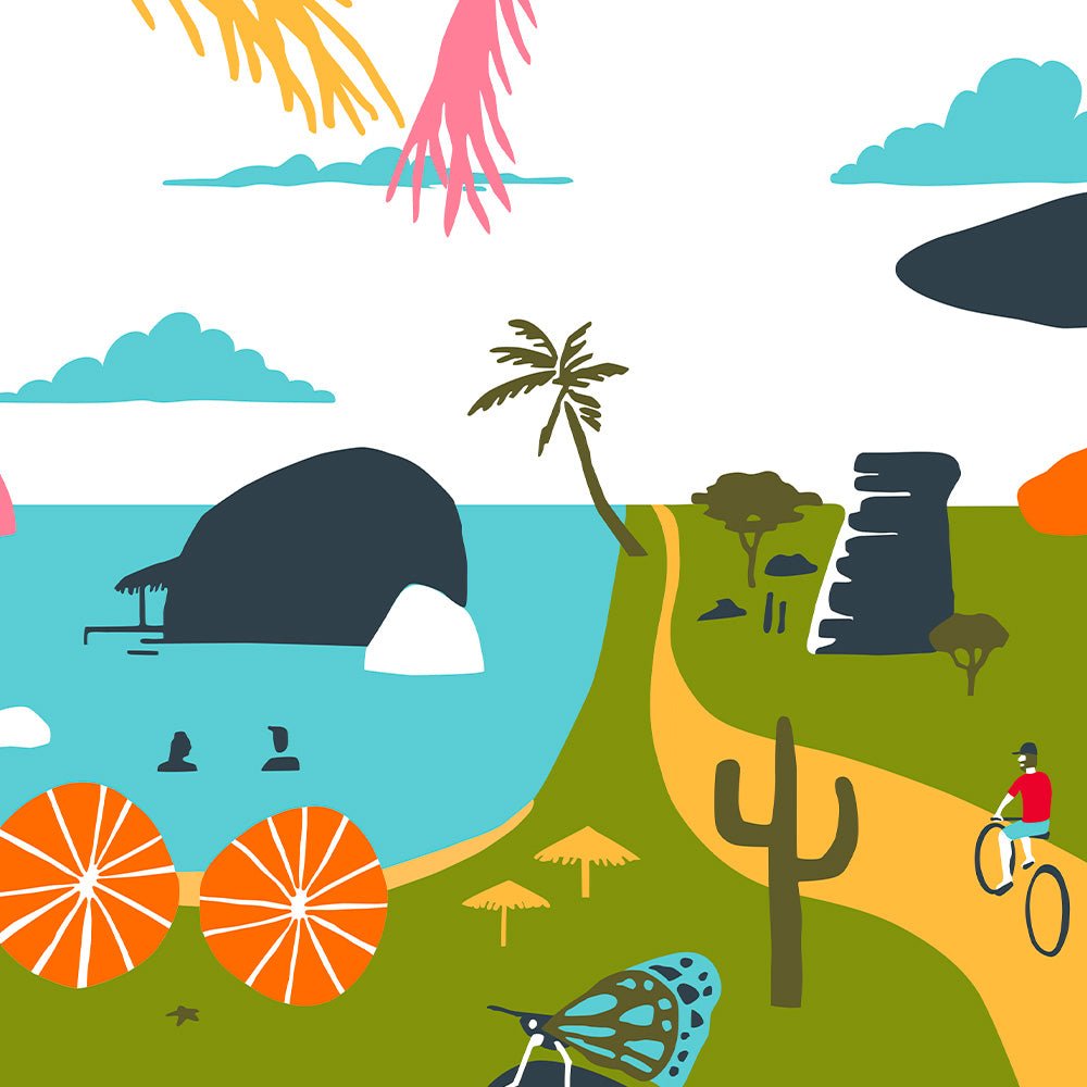 Landscape La Buena Vida Giclée Print