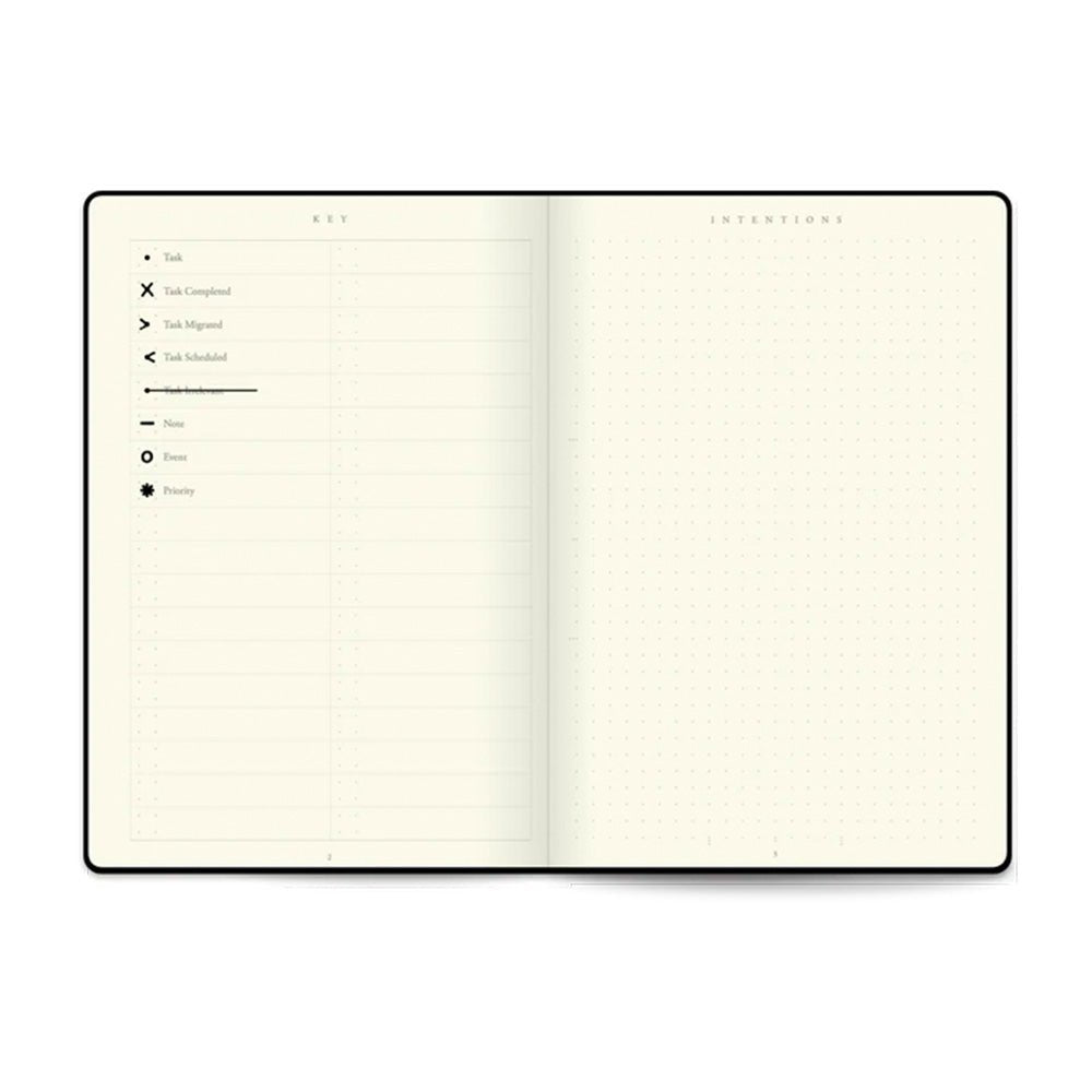 Bullet Journal Edit.2 Medium A5 Dot Grid Black