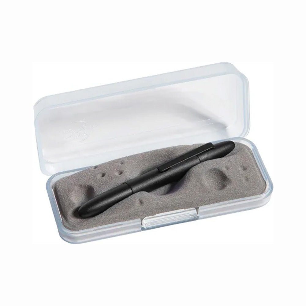 Bolígrafo Bullet Space Negro Mate Clip Negro