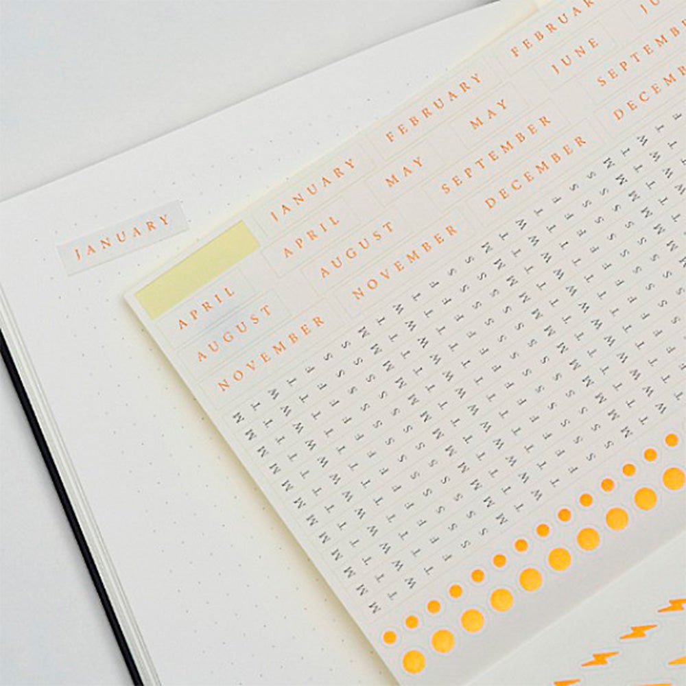 Bullet Journal Edit. 2 Medium A5 Dots Yellow
