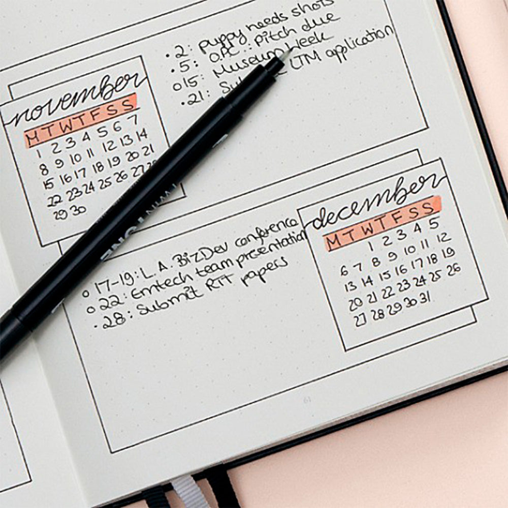 Bullet Journal Edit. 2 Mediano A5 Puntos Morado
