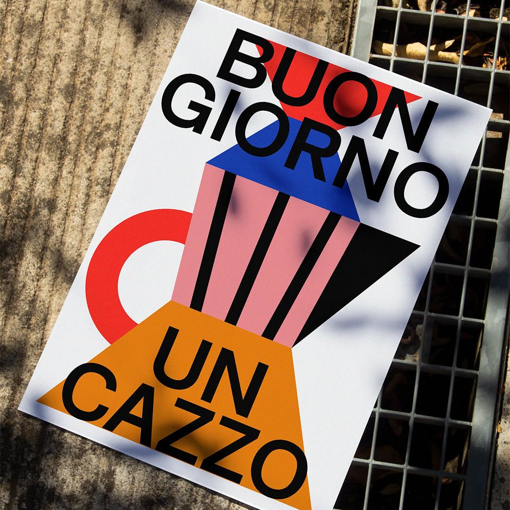 Buongiorno un Cazzo Giclée Print