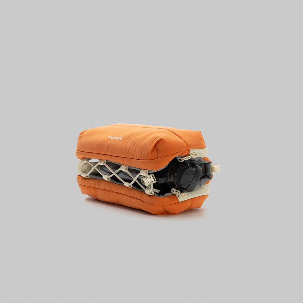 Bottle Sacoche Medium Burn Orange Silky Peach