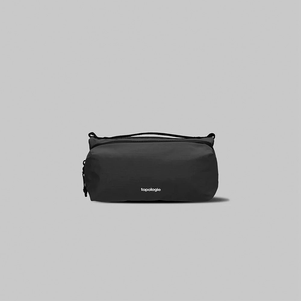 Sacoche Porte-bouteille Medium Noir aspect papier