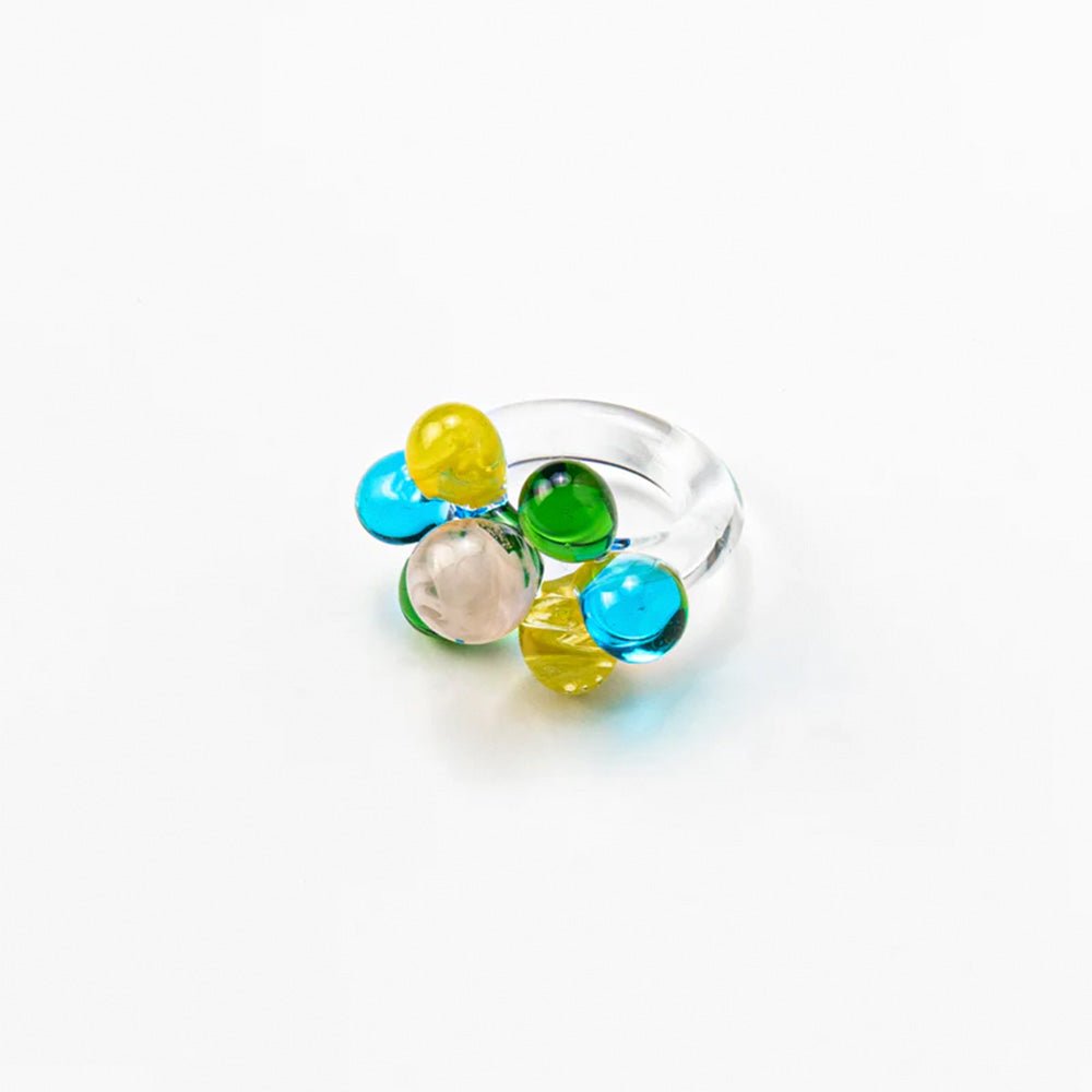 Magician Turquoise Green Pink Ring