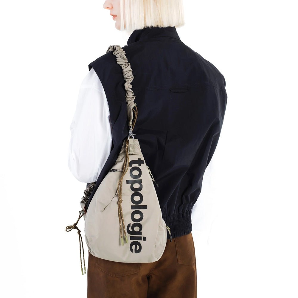 Bungee Strap Beige Tech Sateen