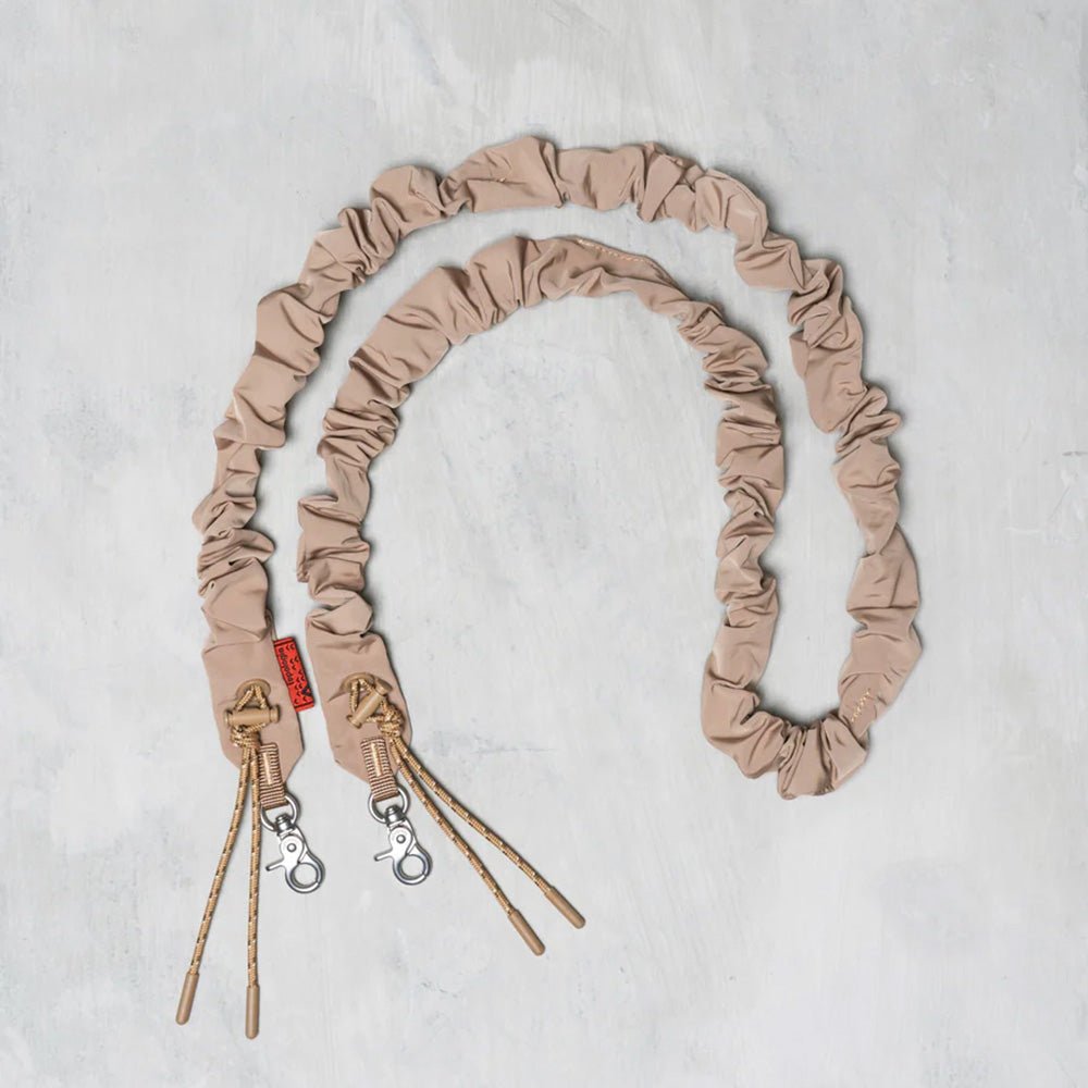 Bungee Strap Beige Tech Sateen