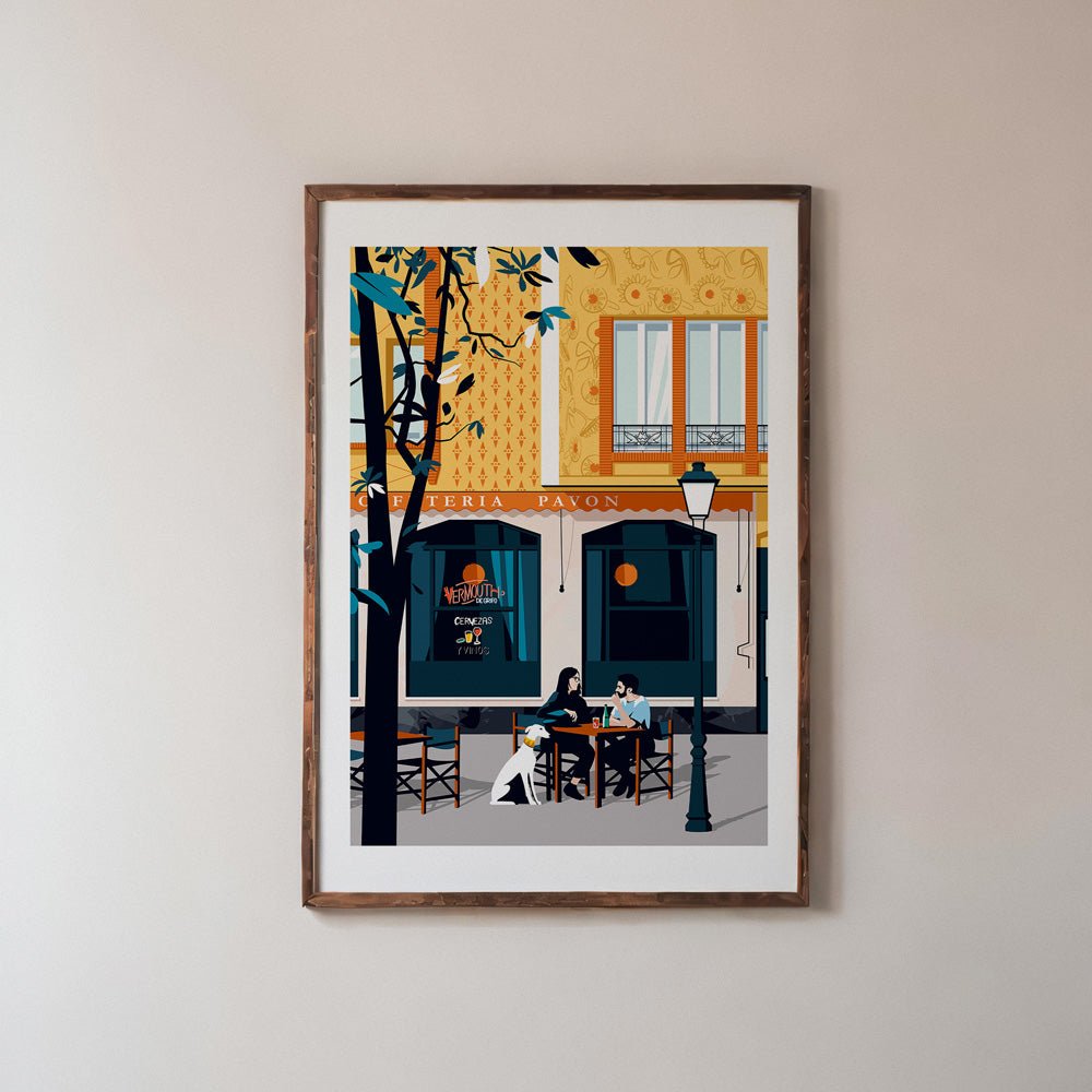 Café Pavón Giclée Print