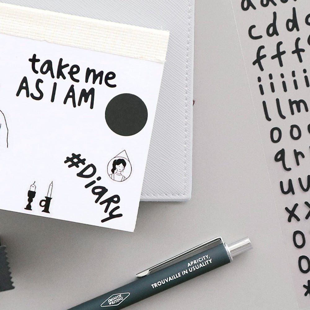 Sticker Calli Alphabet (set of 10)