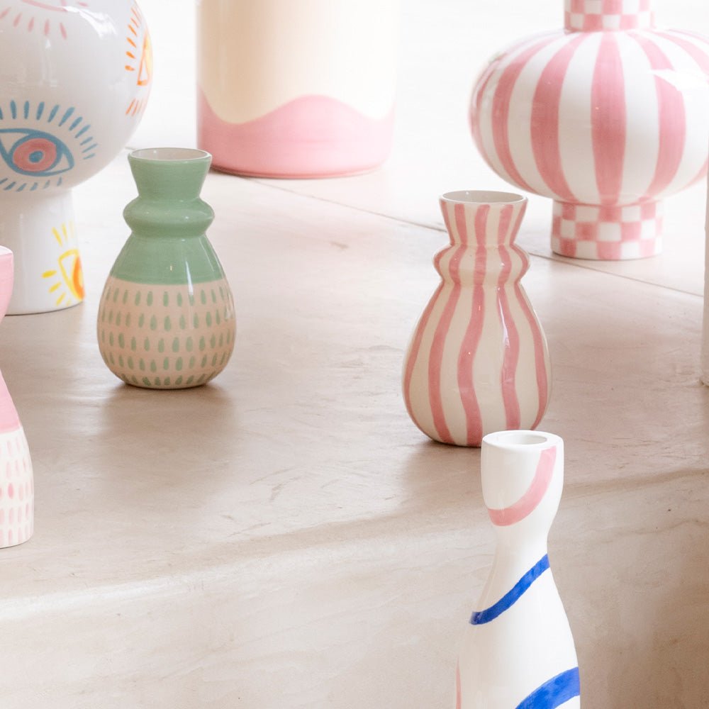 Vase Carolina Ballerina Stripes
