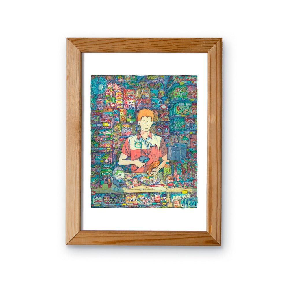Checked Out Giclée Print