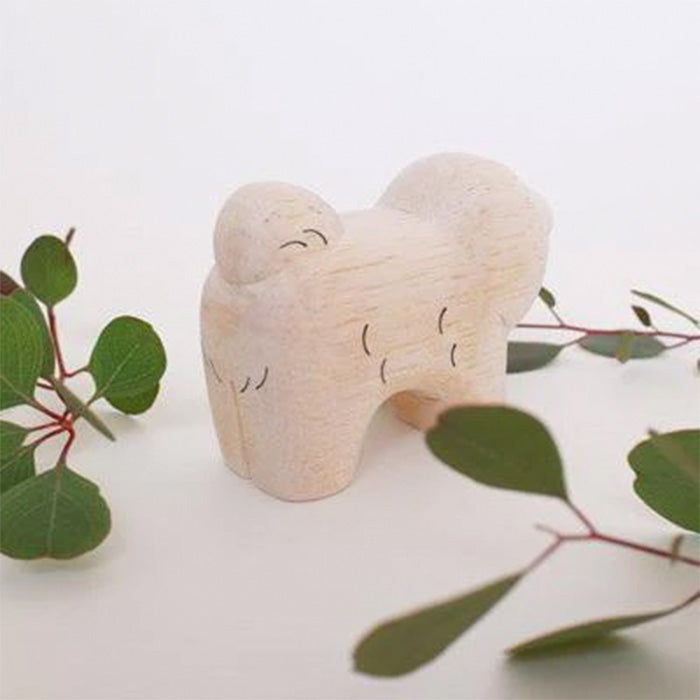 Pole Pole Wooden Animal Chow Chow