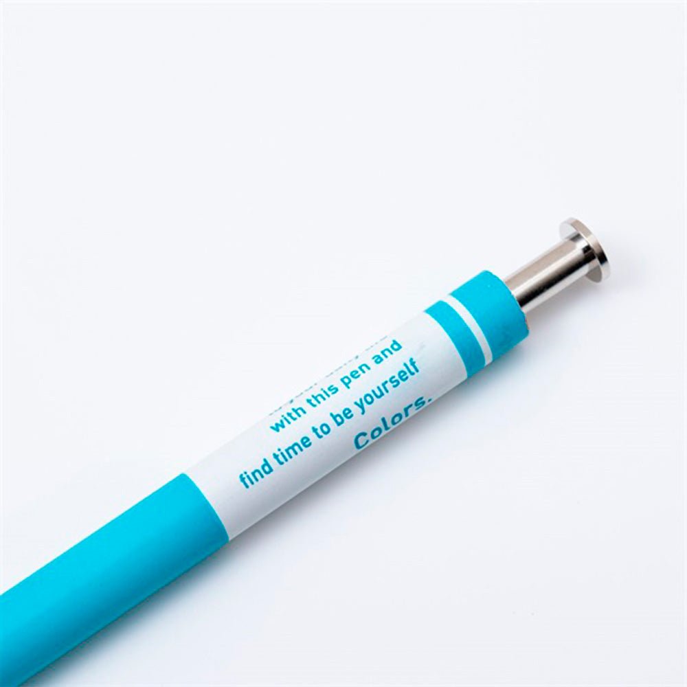 Bolígrafo Gel Colors / Bright Turquoise