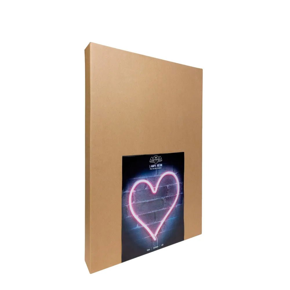 Corazón Neón Rosado