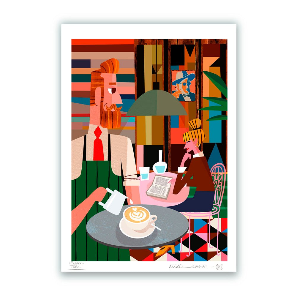 Coffee Time Impresión Giclée